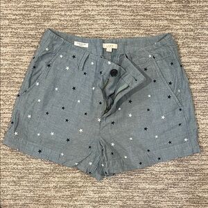 LOFT Women's Denim Star Shorts